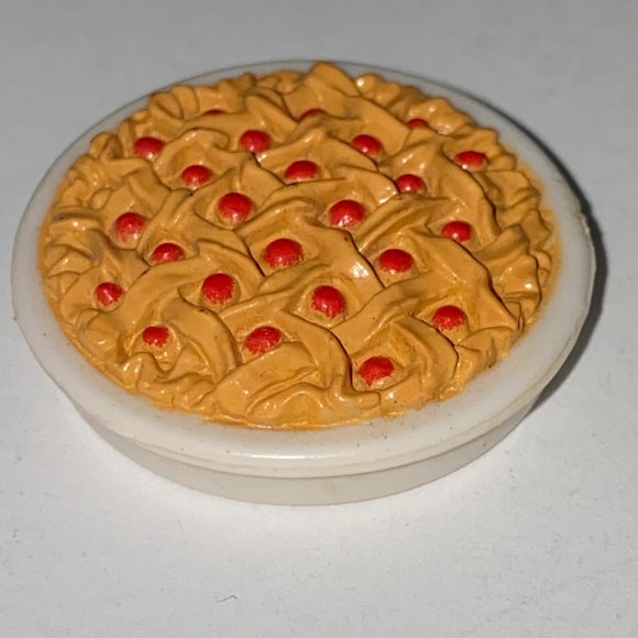 Barbie Pretend Play Food Toy Criss Cross Cherry Pie Kids Playset Accessory - Picture 2 of 5